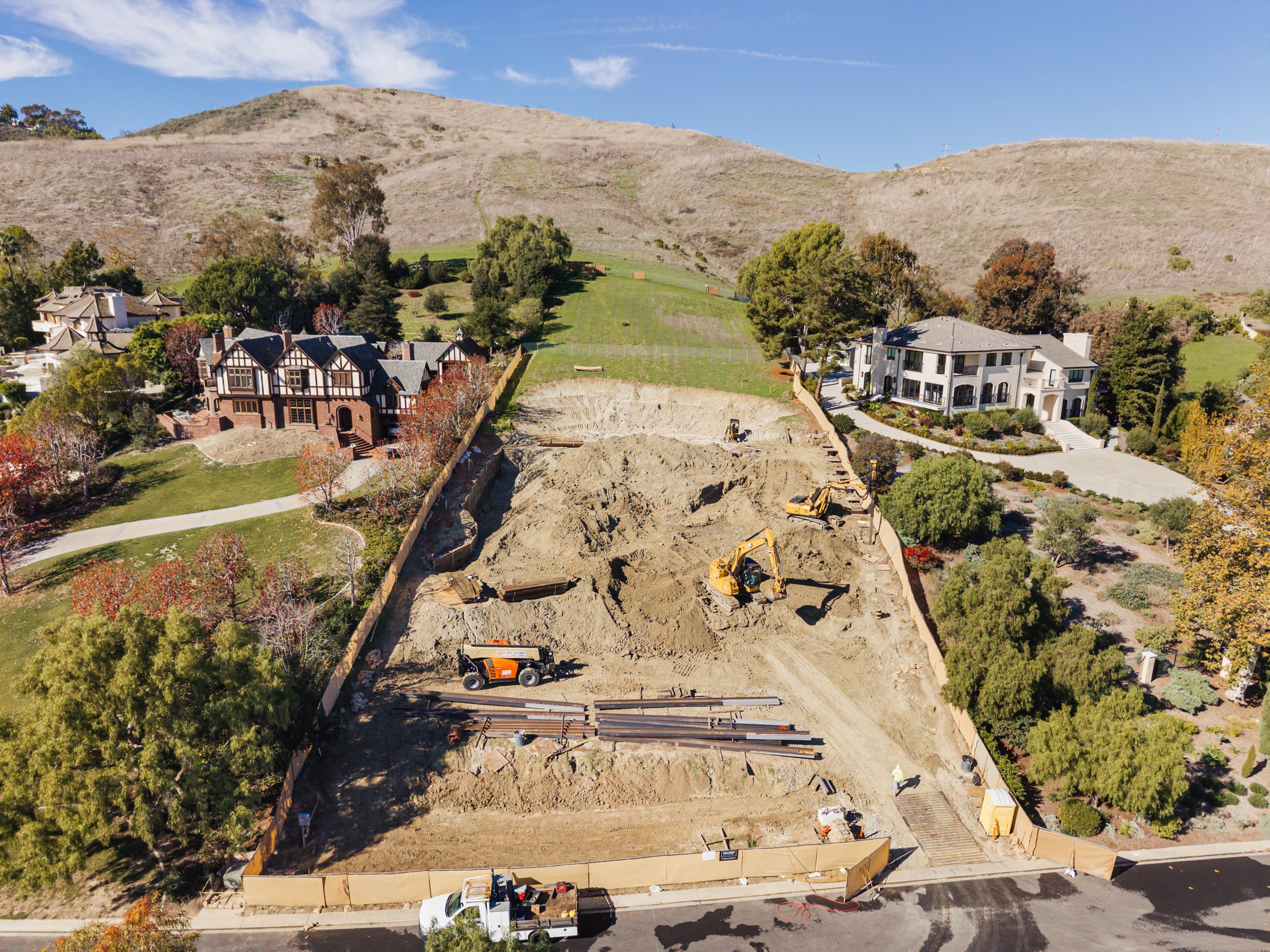 Peppertree Bend construction progress, photo 1